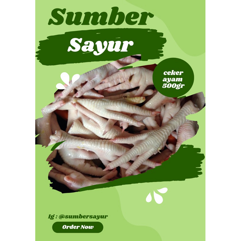 

ceker ayam sumber sayur segar murah makassar