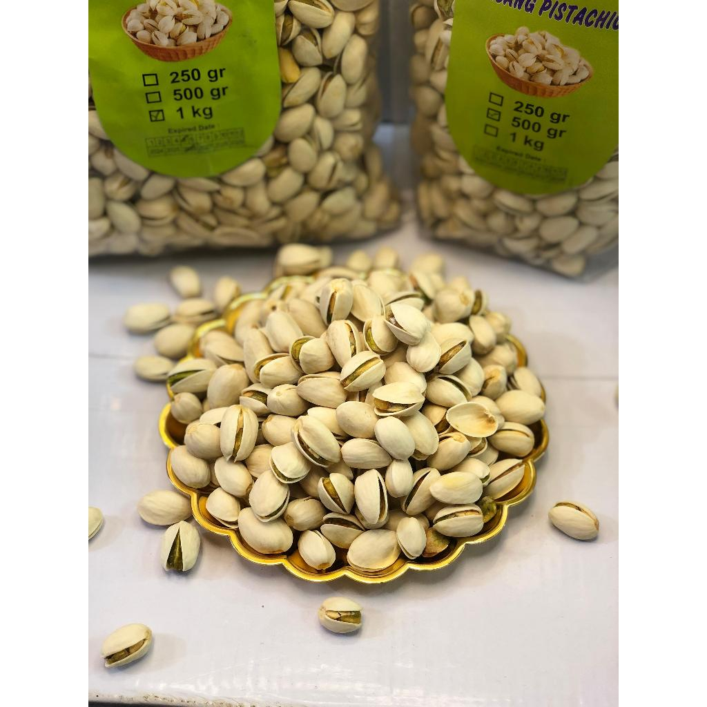 

Kacang Pistachio ukuran 250gr