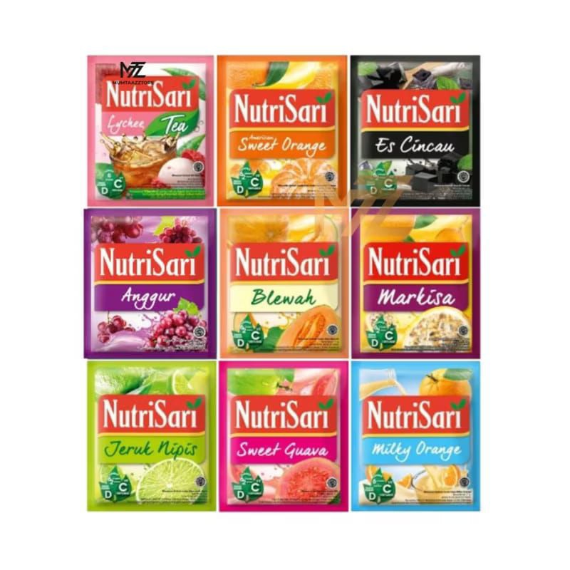 

1 renceng nutrisari serbuk minuman rasa