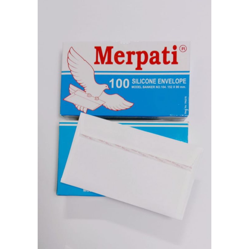 

Amplop Tanggung lem Merpati No. 104