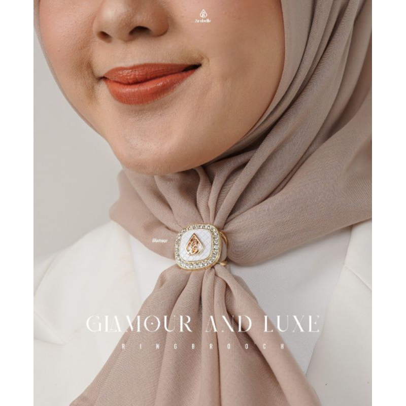 [NEW] RING BROOCH SWAROVSKI ✔️ ARABELLE / Ring Brooch Premium Titanium Swarovski Tebal Ringan