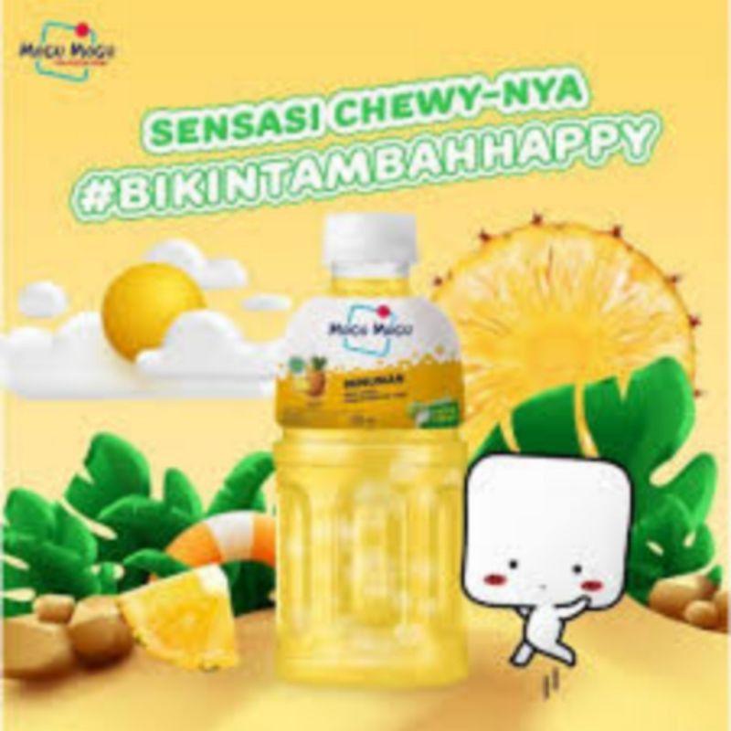 

MOGU MOGU Nata De Coco Nanas 320ml