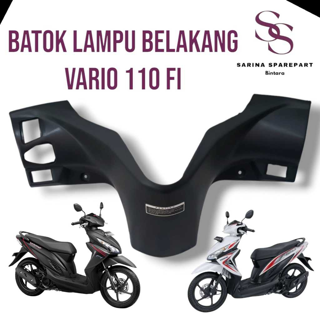Batok Belakang Vario 110 FI Led Non ISS Batok Kepala Belakang Vario 110 FI Led k46