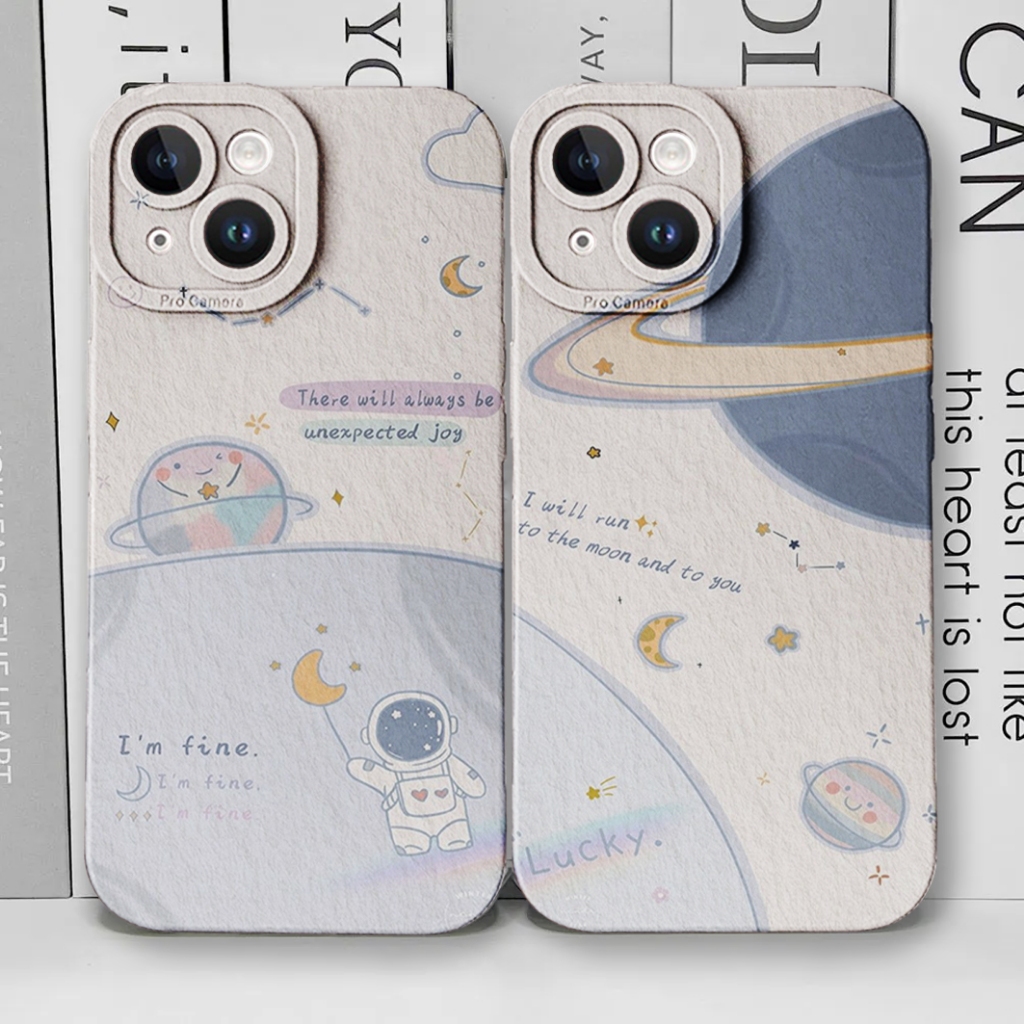 Softcase Untuk REALME C17 C15 C3 5 6 PRO C20 7 PRO X XT Motif Aesthetich Lucu LS6