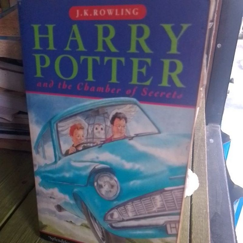 buku bekas Harry Potter versi bahasa Inggris