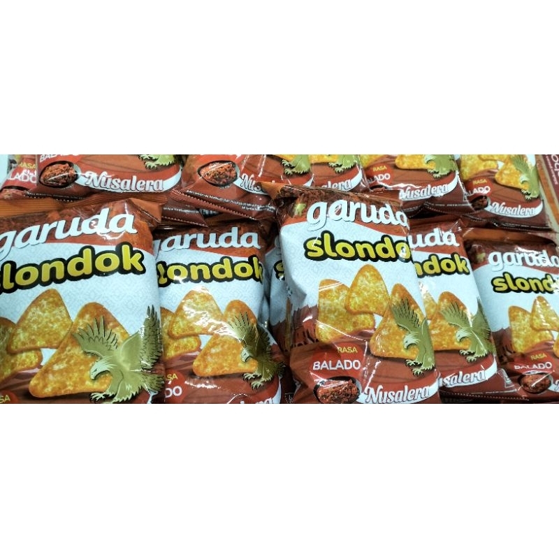 

SNACK VIRAL !! GARUDA SLONDOK RASA BALADO ISI 50G HALAL