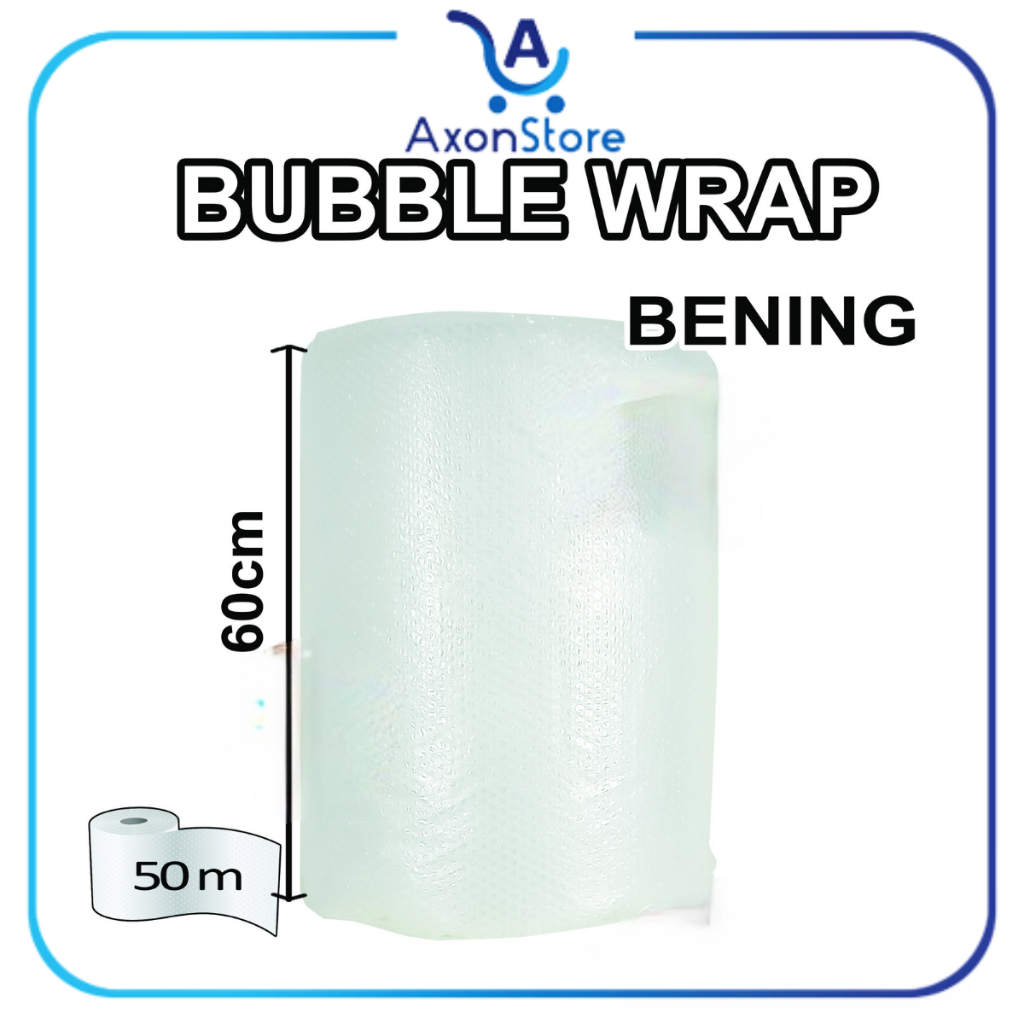 

Bubble BENING 60cm X 50m Standar Bubble Wrapping Pack Murah