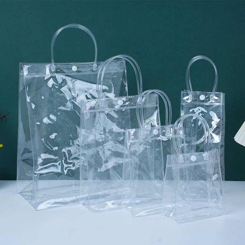 

[GROSIR 10pcs] Tas Mika Kancing PVC / Tas Souvenir Pernikahan Bridesmaid Lebaran