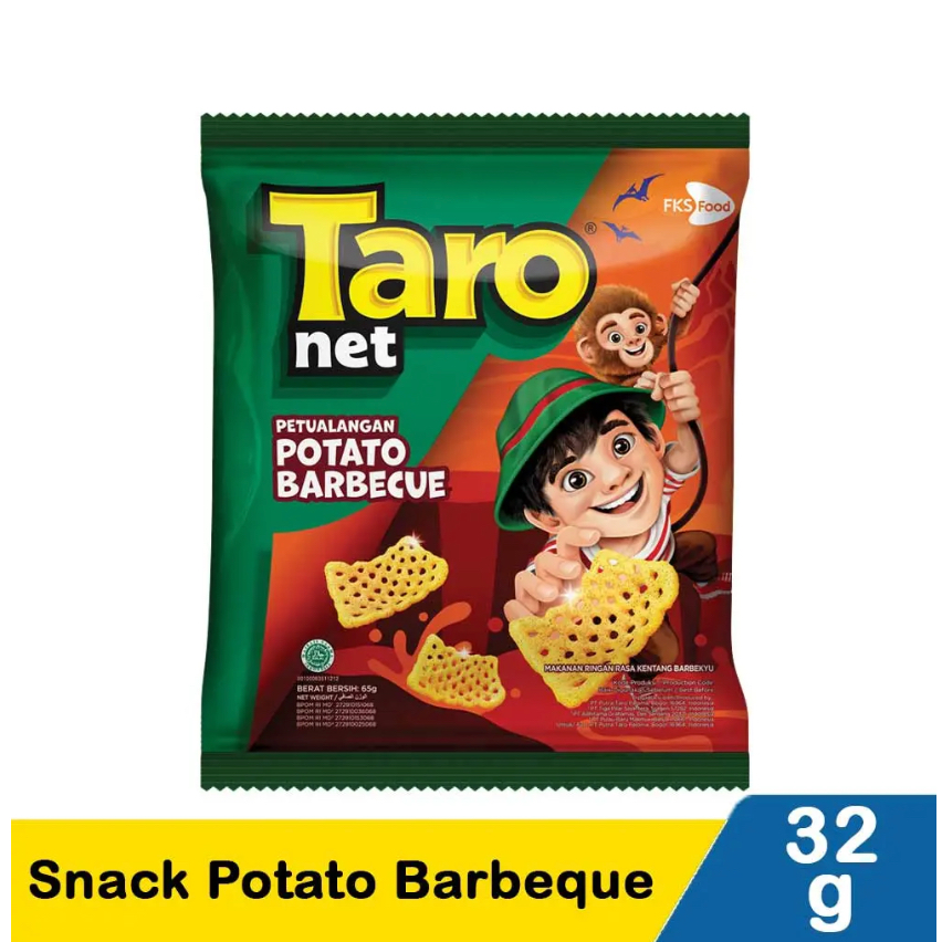 

Taro Snack Potato Barbeque 32 Gram