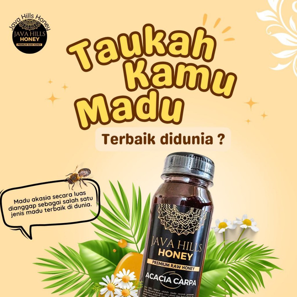 

Java Hills Honey Madu Acacia Carpa 330gr