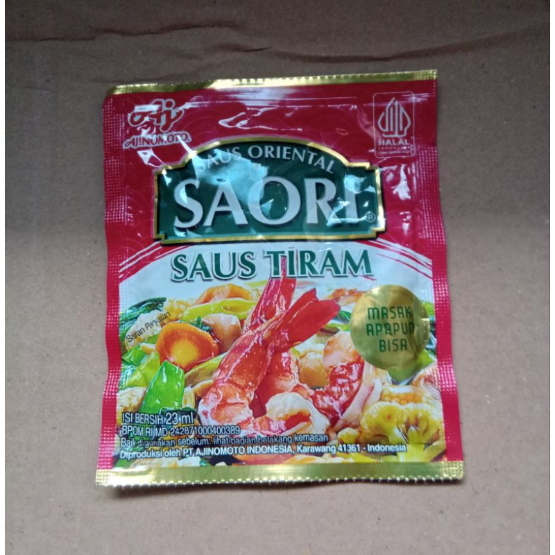 

Saori Saos Tiram 23ml (satuan)