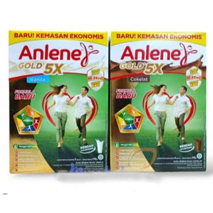 

Anlene Gold 5X Susu Bubuk Rasa Original/Coklat/Vanila 170gr