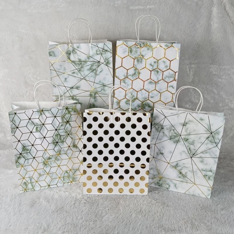 

Paper Bag Polkadot Marble Paper Bag Hampers Paper Bag Ulang Tahun