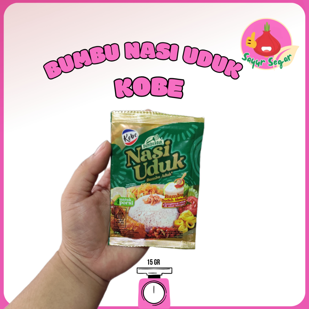 

Sayur Segar - Bumbu Aduk Nasi Uduk / Rice Seasoning 15gr