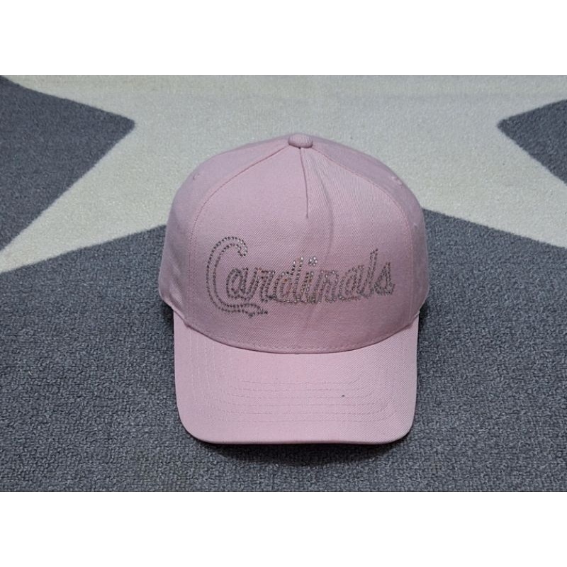 topi mlb cardinals pink second original bekas unik