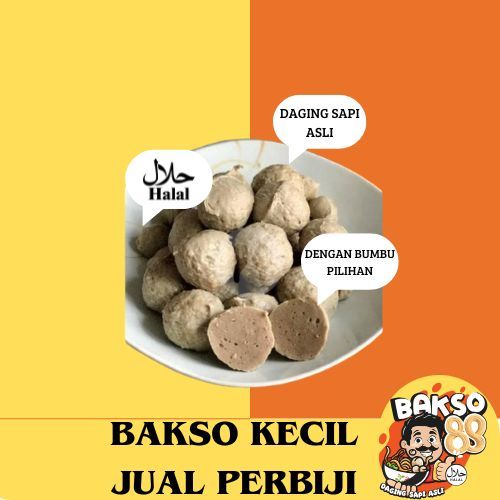 

BAKSO KECIL HALUS DAGING SAPI ASLI HARGA PERBUTIR