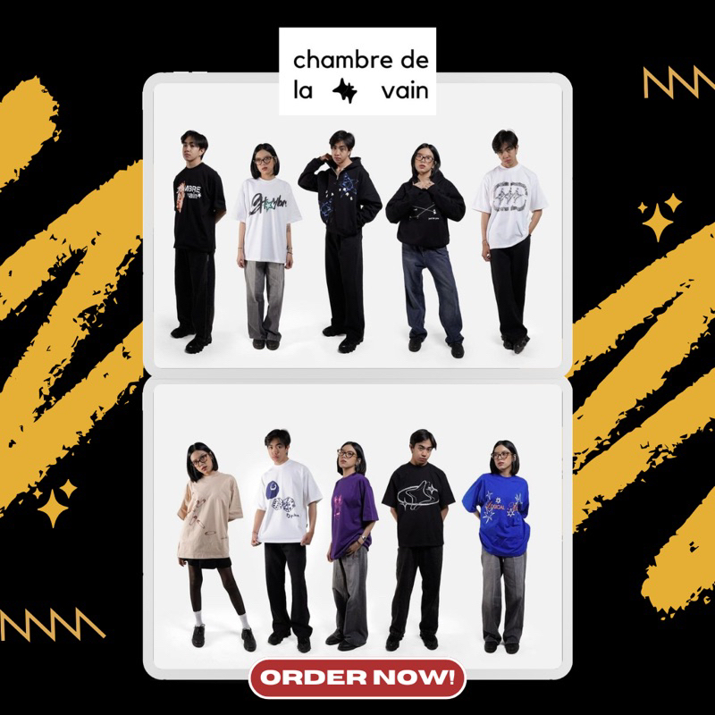 Chambredelavain Limited Items [Pants&Tshirt] 100% Original