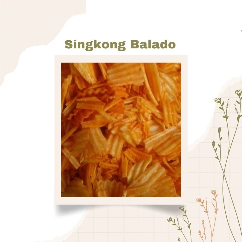 

SINGKONG BALLADO/CEMILAN/SNACK 100 GR