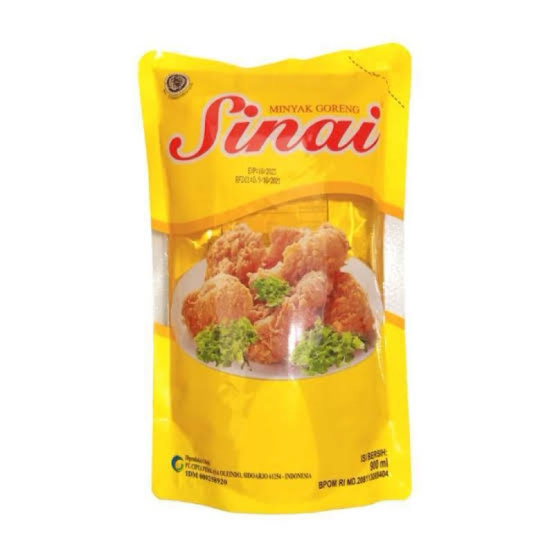 

MINYAK GORENG SINAI REFFIL / BOTOL 900ml original