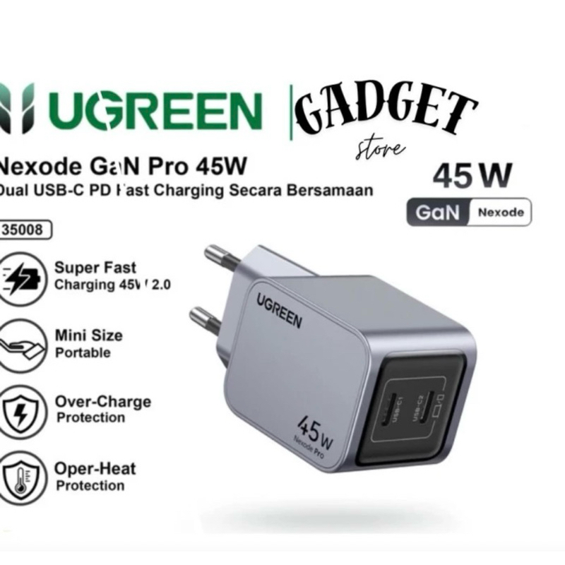 UGREEN GAN Pro Mini Size Type C PD Fast Charging