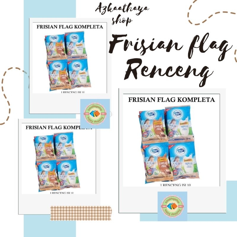 

FRISIAN FLAG RENCENG ISI 10 SACHET