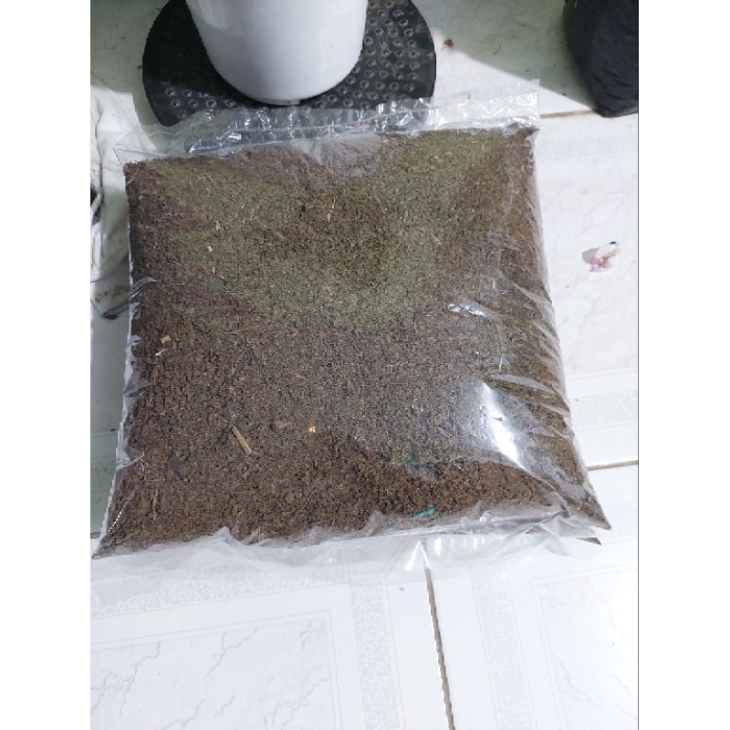 pupuk organik kohe kambing giling fermentasi