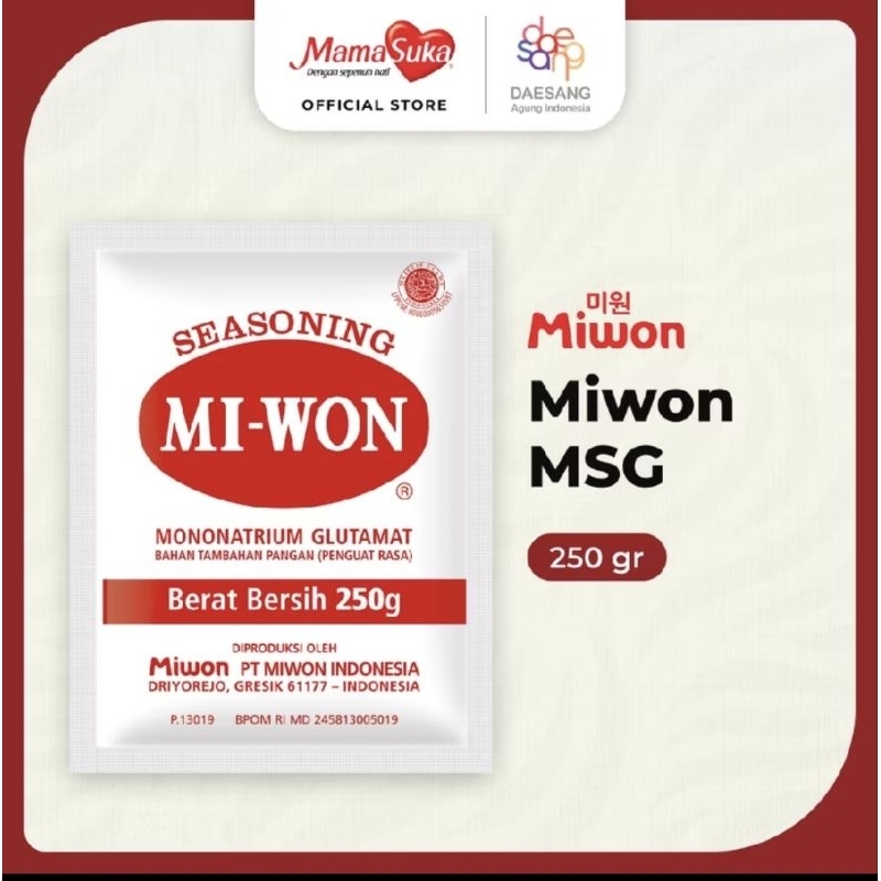 

MiWon Micin Vetsin 250gr