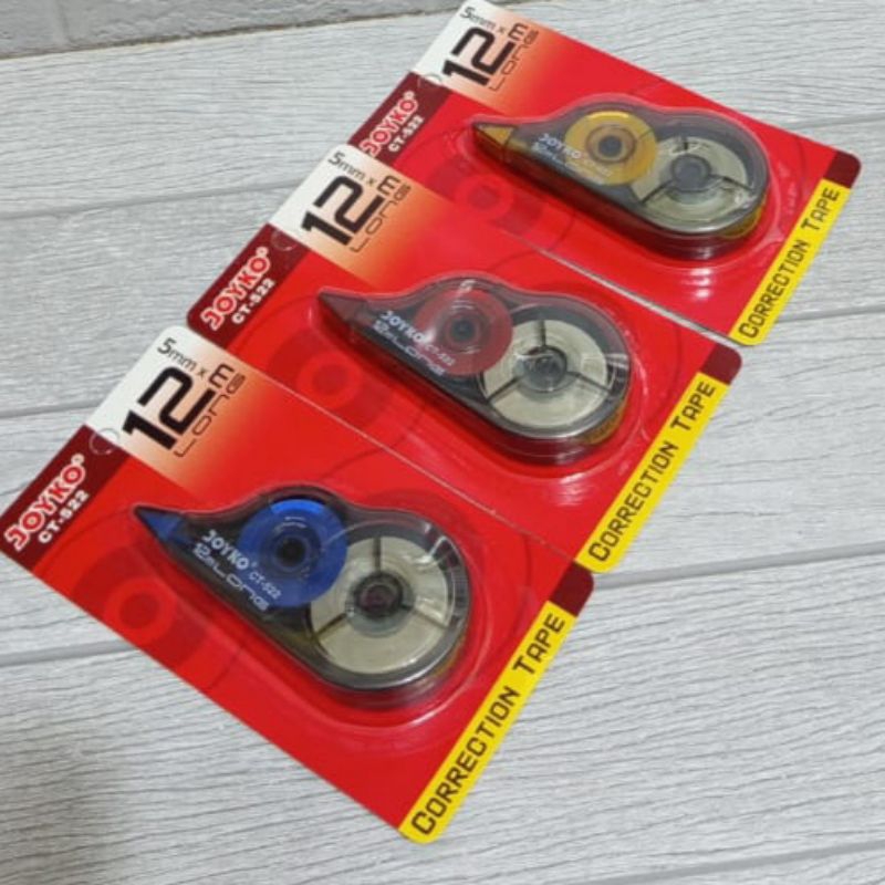 

promo 3pcs correction tape 12m CT522