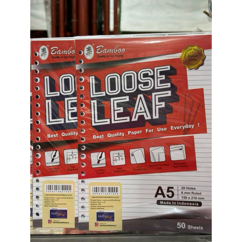 

kertas A5 / Kertas Binder