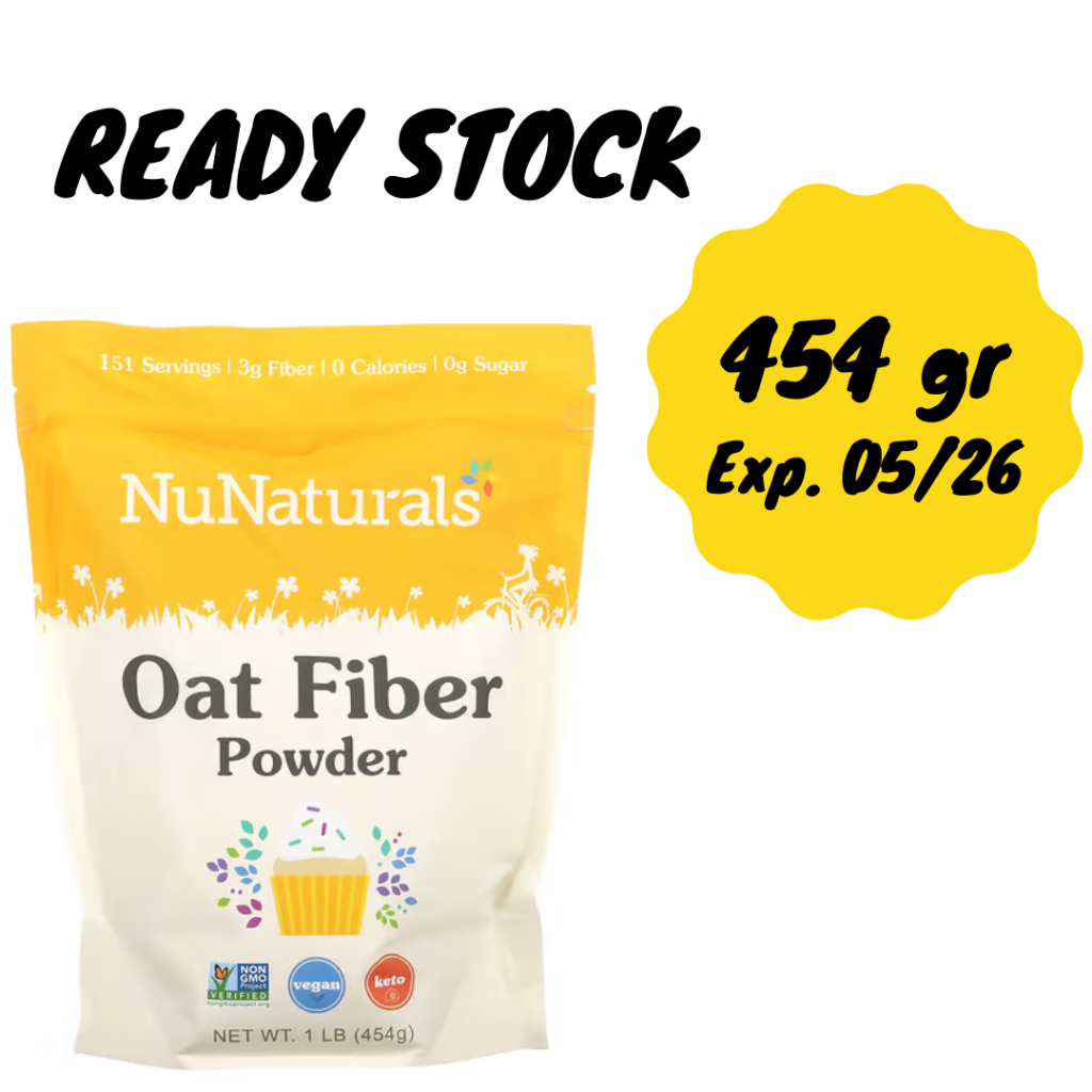 

ORI USA NuNaturals Oat fiber powder 454 gr