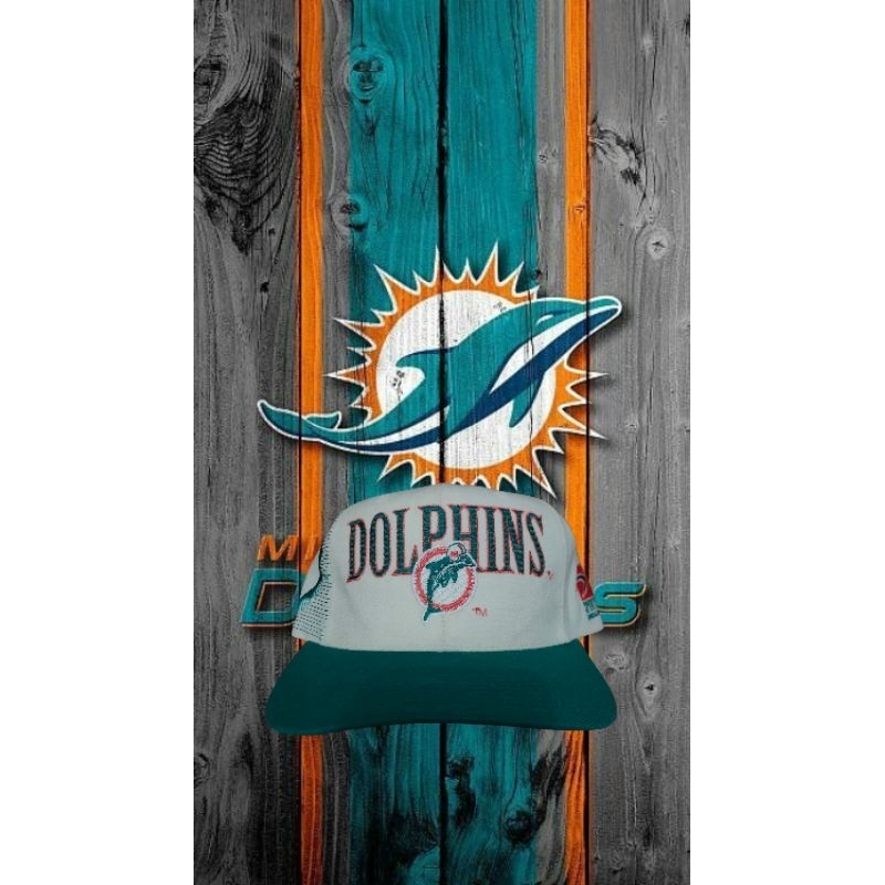 Topi RARE Vintage 90’s Miami Dolphins Sports Specialties Laser