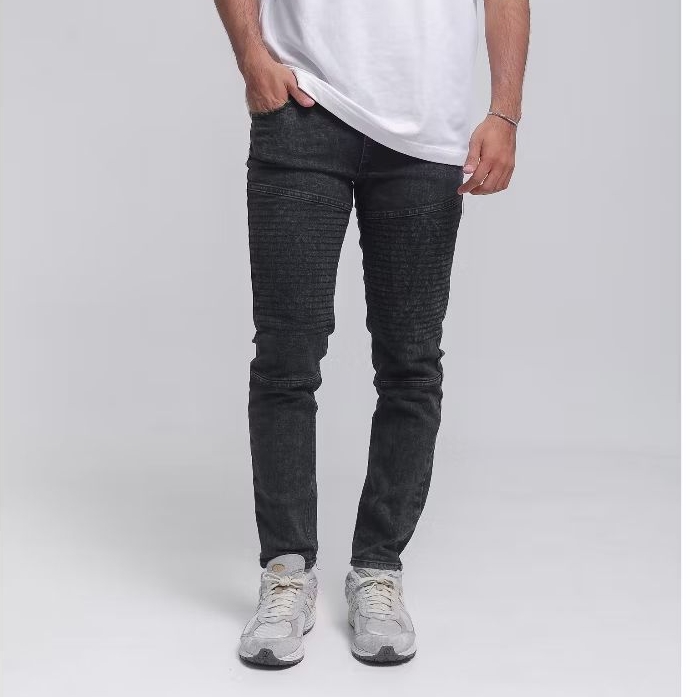 Mubeng - Biker Jeans Black Wash