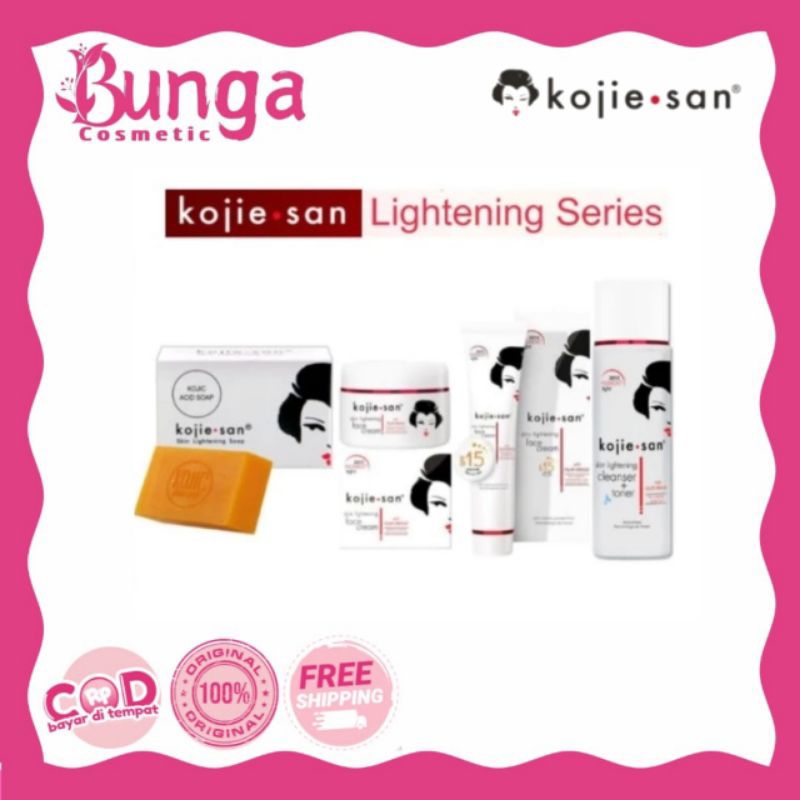 Kojie san paket Hydromoist | Lightening Lengkap