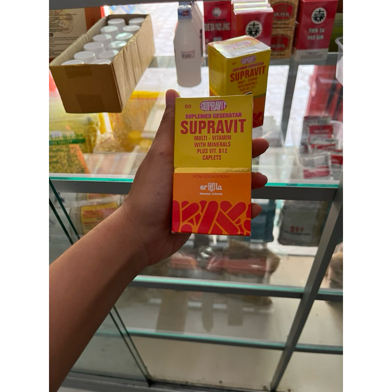SUPRAVIT MULTI VITAMIN 60 CAPLETS