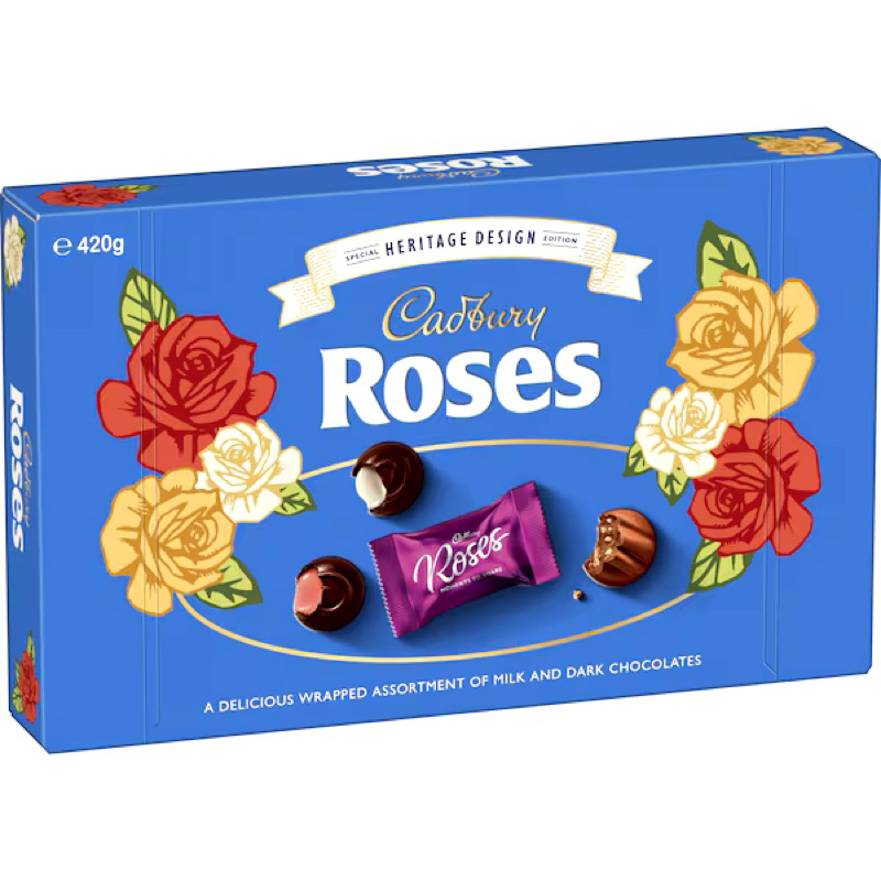 

Cadbury Roses Heritage Boxed Chocolates 420g