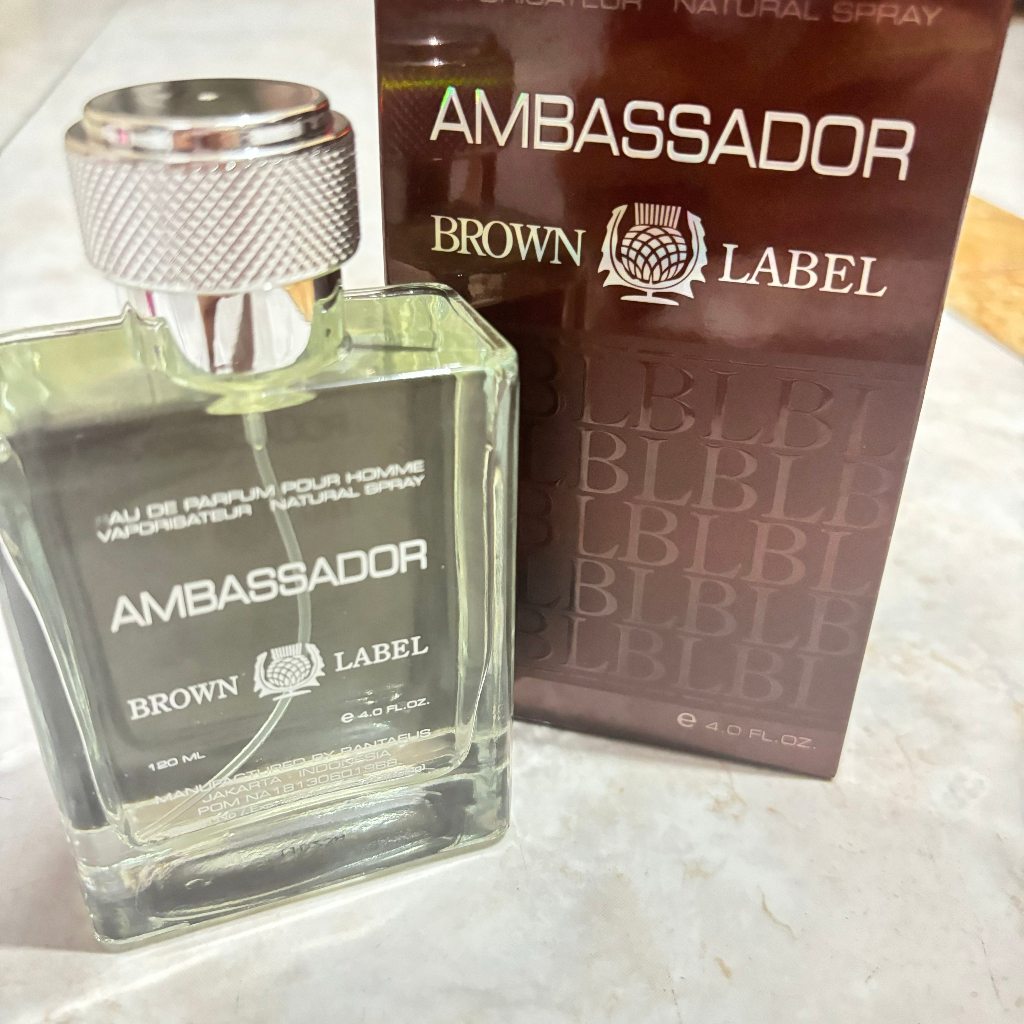 Ambassador Brown Label (120ml) Parfume - Parfum Pria