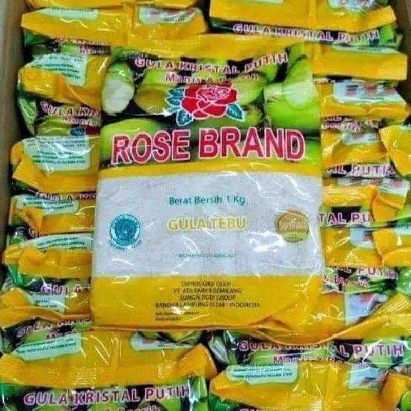 

[10 pcs] Gula Rosebrand Kuning 1kg
