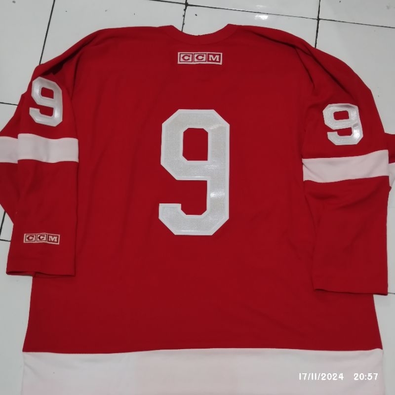 JERSEY CCM DETROIT RED WING ORIGINAL SIZE XL