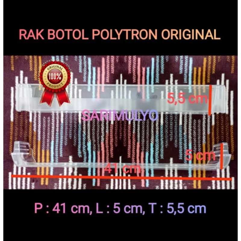 Rak Botol ORI Kulkas Polytron