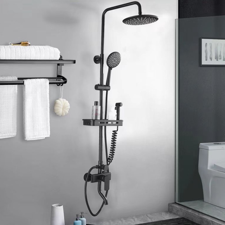 Termurah Shower Kamar Mandi Shower Tiang Set Dingin Wall Mounted Set shower kamar mandiShower Mandi 