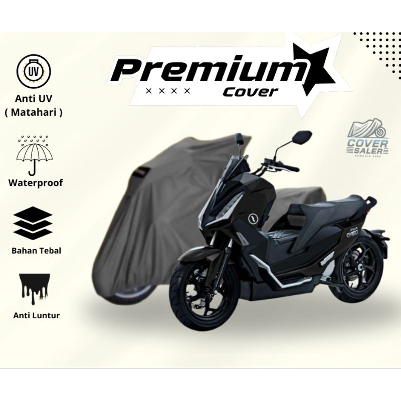 Sarung Motor Listrik Alva Cervo Premium Cover Waterproof Anti UV Outdoor