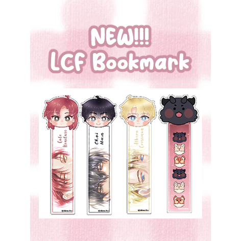 

[ShinseiFuu] Lout of Count's Family LCF Trash of Count's Family TCF Glittery Bookmark Pembatas Buku Kertas