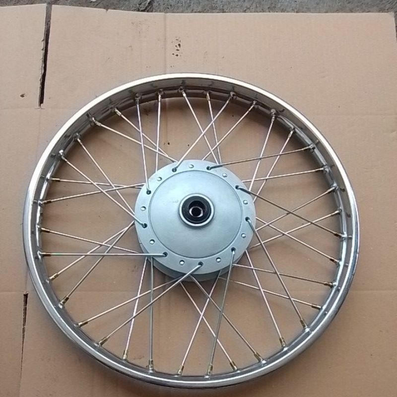 VELG SET TROMOL DEPAN HONDA GRAND LEGENDA PRIMA IMPRESSA COPOTAN