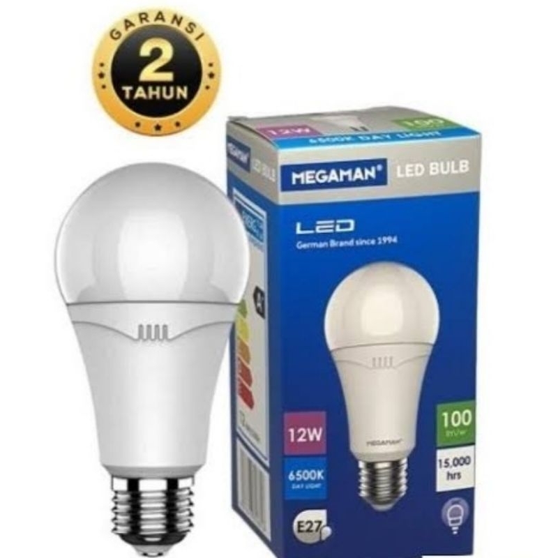 LAMPU LED MEGAMAN 12W PUTIH
