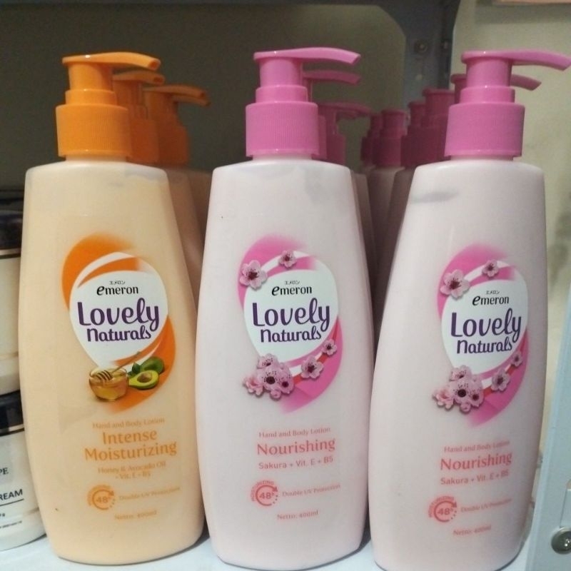 Emeron Lovely Natural body lotion 400ml