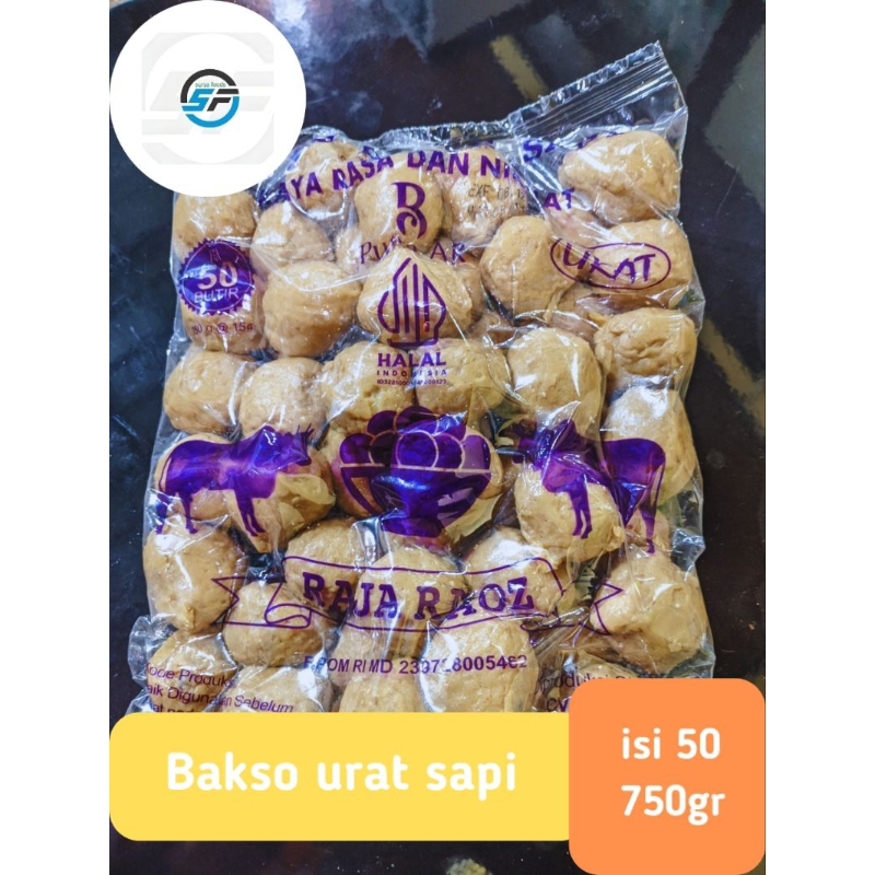 

RAJA RAOZ Bakso urat daging sapi isi 50 750gr