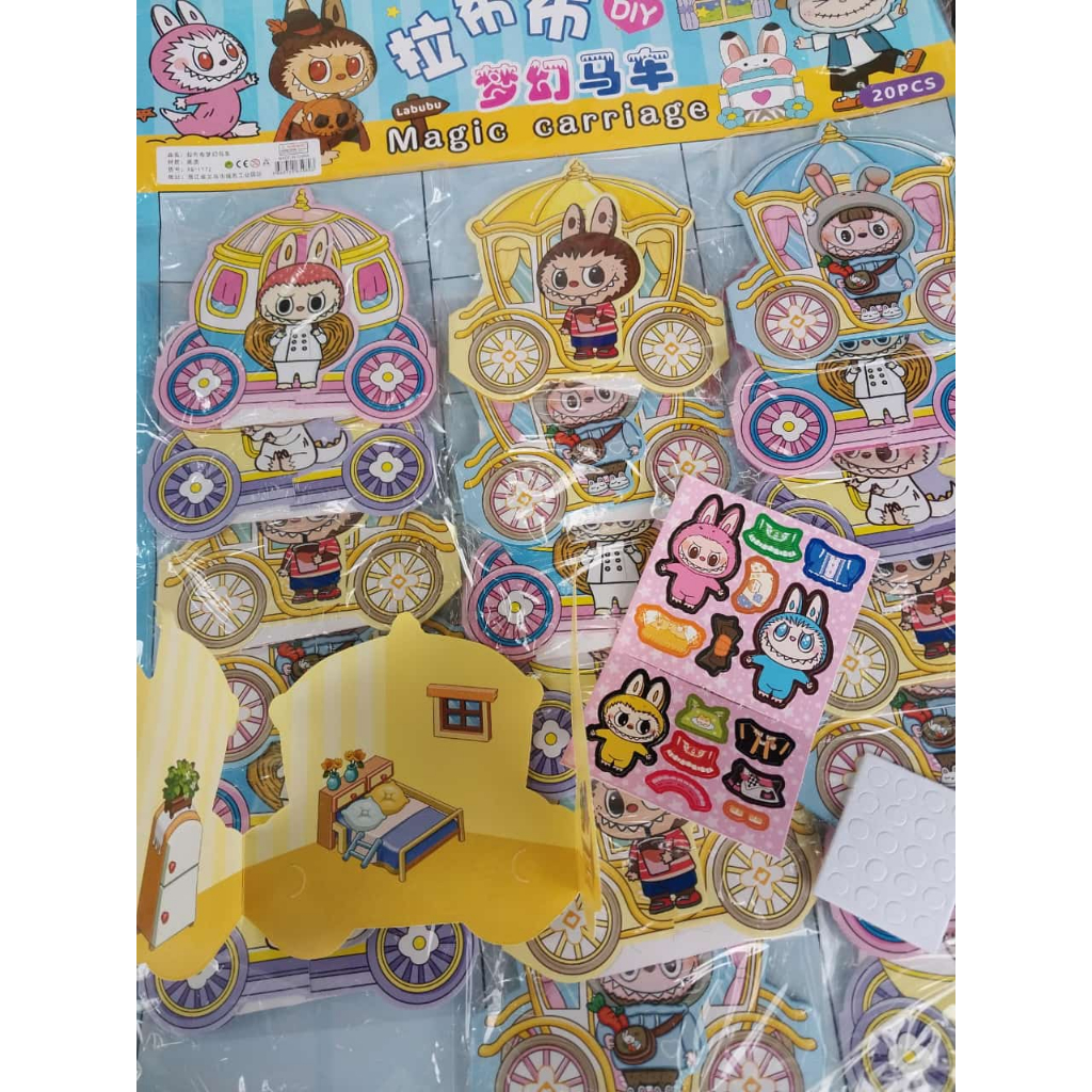 

MAINAN STIKER LABUBU / STIKER LABUBU VIRAL / STIKER ANAK LABUBU MOBIL
