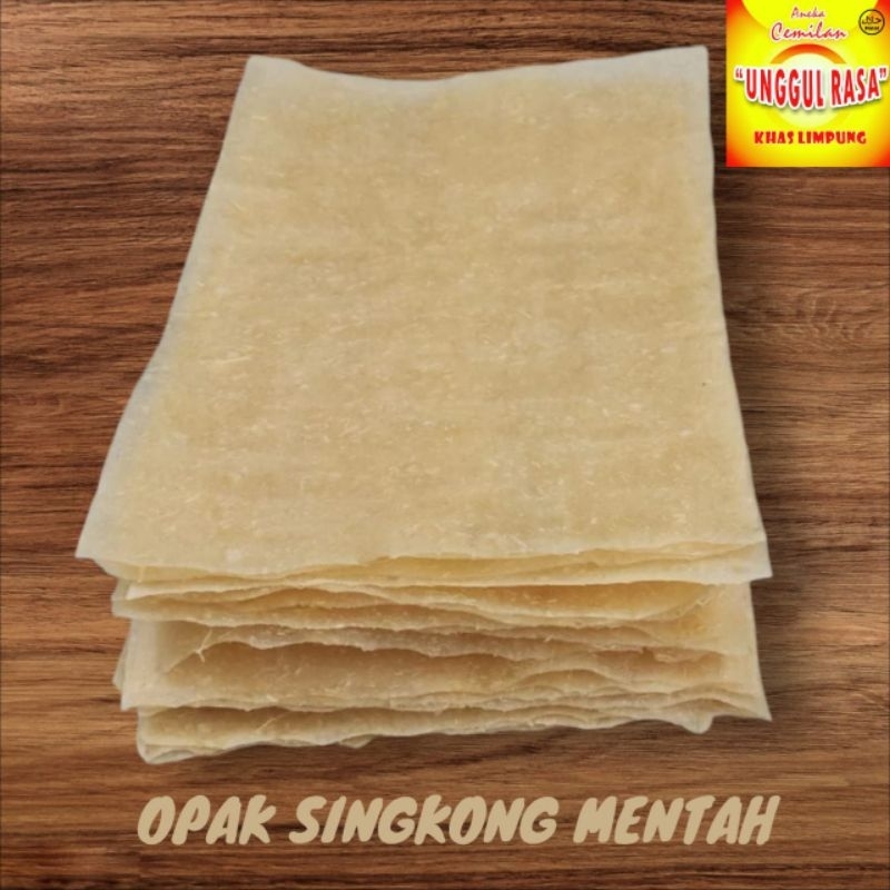 

OPAK SINGKONG MENTAH SUPER TIPIS GURIH 250 GR