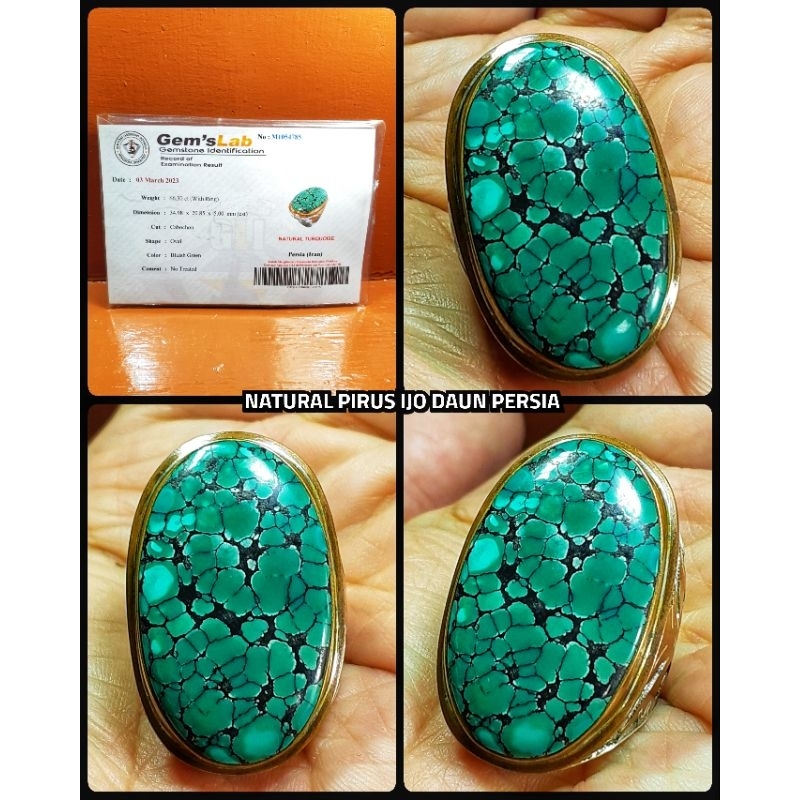 PIRUS SUPER JUMBO KONTES PERSIAN + RING PERAK