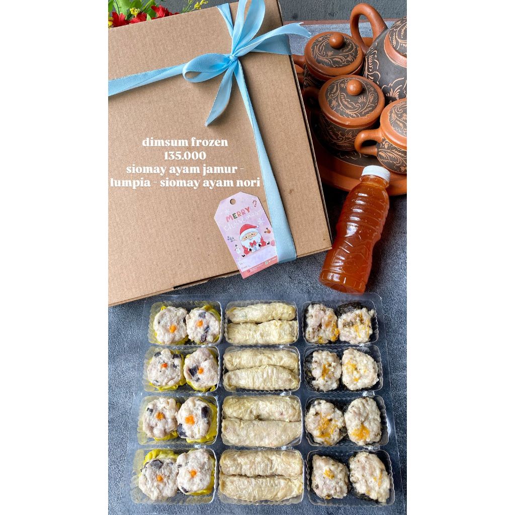 Dimsum BOX FROZEN - Hampers Natal / Christmas Edition - READY